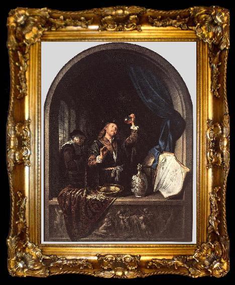 framed  DOU, Gerrit The Physician dfg, ta009-2